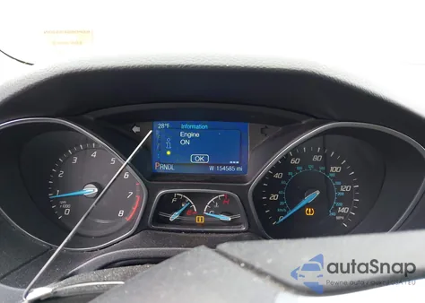 2014 Ford Focus Se z USA, uszkodzony, nr VIN 1FADP3F29EL388221